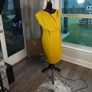 Mustard Midi dress
